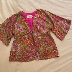 Alice & Trixie Multicolor Paisley Blouse